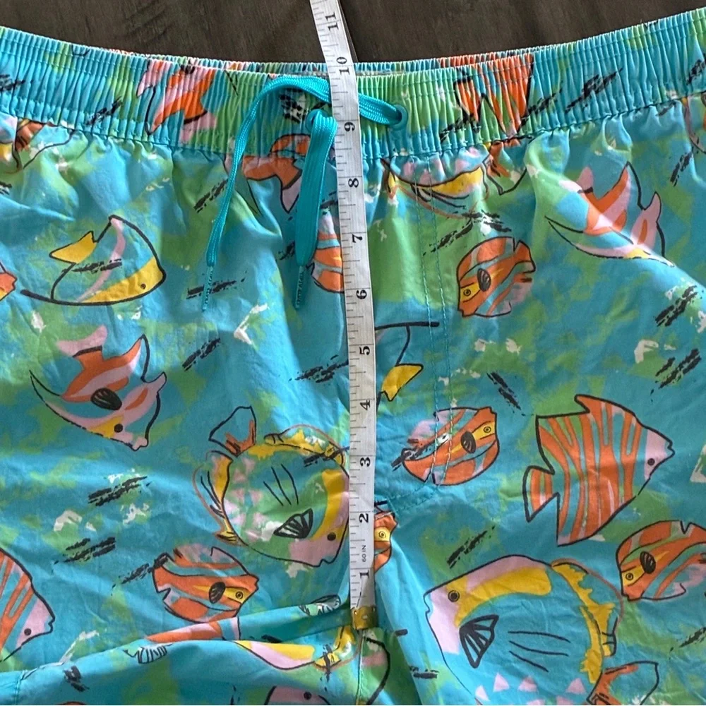 Tipsy Elves Aquarium of Tropical Fish Swim Trunks - Size Medium